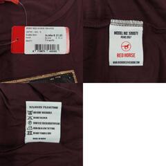 RED HORSE GRANDE 長袖 Tシャツ ライディングシャツ ロングスリーブ ストレッチ S ダークレッド レディース 乗馬 馬術の画像