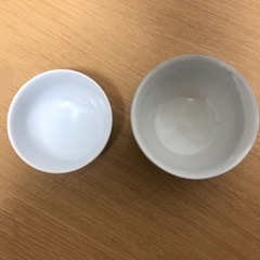 お茶碗 大と中の画像
