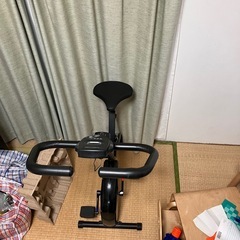 【美品】ALINCO エアロバイク 折りたたみ式 静音設計 取りに来られる方限定の画像