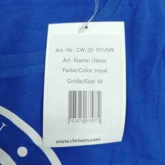 クリューベン Chriwen Classic 半袖 Tシャツ ライディングシャツ M ブルー レディース 乗馬 馬術の画像