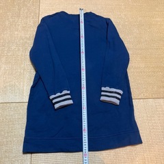 裏起毛　トレーナー　ワンピース　チュニックLの画像