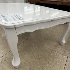 ★リユースのサカイ高崎店★TJ13588 萩原(株) テーブル 白 H33.4×D60×W100 クリーニング済みの画像