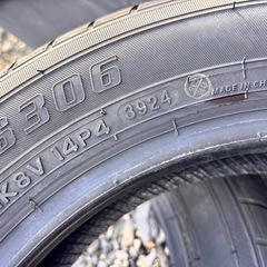 YOKOHAMA サマータイヤ、夏タイヤ155/65r14の画像