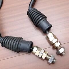 バックミラー 丸形 左右セット 10mm正ネジの画像