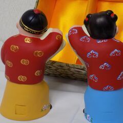 中国置物　中国フィギュア　縁起置物　高さ１３０ｍｍ　【非対面取引です】の画像