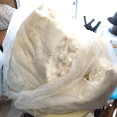 布団の綿の画像