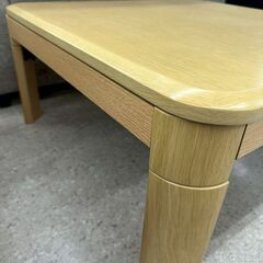 ★リユースのサカイ高崎店★TJ13592 (株)ニトリ こたつ クリーム H38.5×D75×W75 クリーニング済みの画像
