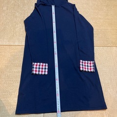 重ね着ふうワンピース　チュニックの画像