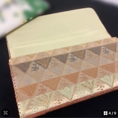 茶道具　茶道　帛紗ばさみ　懐紙入れ　懐紙　小物入れ　錦の画像