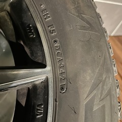 スタッドレスタイヤホイール4本セットの画像