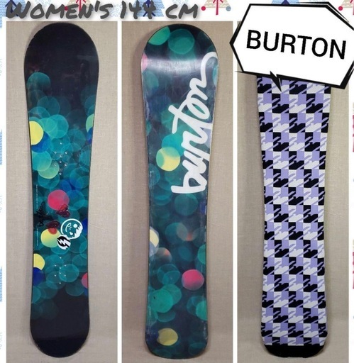 BURTON スノーボード板フルセット　THE FEATHER カバー セット