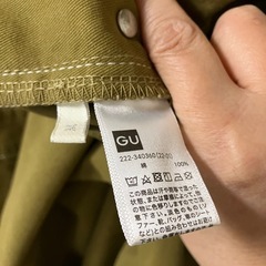 美品　GU ジャンパースカート　デニム　Mの画像