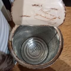 ⚠️0円出品⚠️デコパージュ缶2個②(ハンドメイドの物)の画像