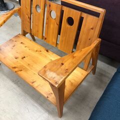 【ジャングルジャングル石津店】木製ベンチ　ベンチ　ソファー　 新生活 堺市 西区 堺区 石津の画像