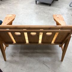 【ジャングルジャングル石津店】木製ベンチ　ベンチ　ソファー　 新生活 堺市 西区 堺区 石津の画像