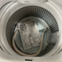 ハイアール　洗濯機　5.5kg 2022年の画像