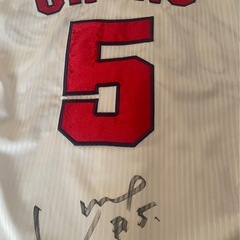 カープ　長野久義　直筆サイン入りユニフォームの画像
