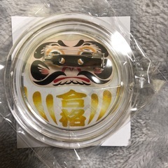 ハンドメイド　バッジケース　直径6cmの画像