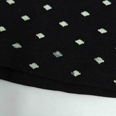 E7 ゴルフ ポロシャツ 半袖 4 ブラック レディースの画像