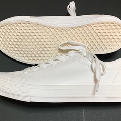 未使用 合皮スニーカー 26.0cmの画像