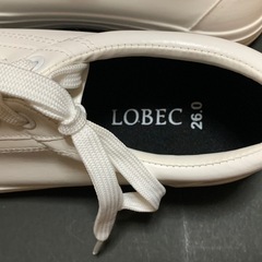 未使用 合皮スニーカー 26.0cmの画像