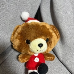 くまのぬいぐるみ(サンタバージョン)