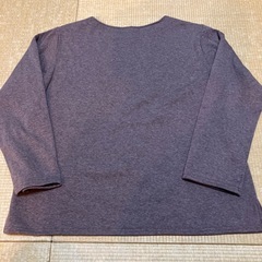 裏起毛　トレーナー　Lの画像