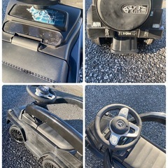 メルセデス・ベンツ G-Class 足けり乗用玩具 ブラックの画像