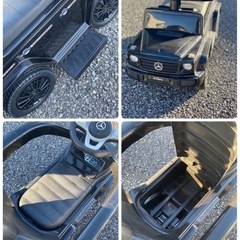 メルセデス・ベンツ G-Class 足けり乗用玩具 ブラックの画像