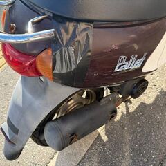 実働　レッツ４　パレット　かご付き　走ります　外装は悪　シート新品張替え済みの画像