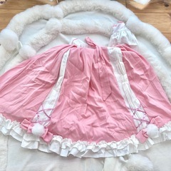 可愛い犬ワンピースの画像