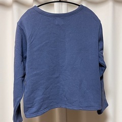 coen スウェットライクカーディガン　裏起毛の画像