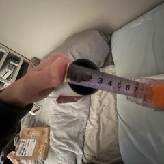 長さ98cm 直径3cmの白い鉄パイプの画像