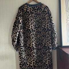 極美品RNAレオパードボアコートの画像