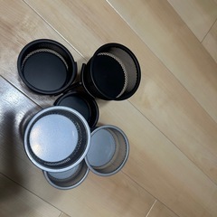 インテリア小物入れ　3段　円柱　回転の画像