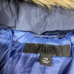 100 South Line スキーウェア フード付き ズボン&110ユニクロジャンパー　の画像