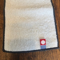 新品未使用 今治タオル ハーフポケットタオル　ホワイトの画像
