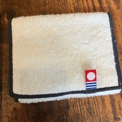 新品未使用 今治タオル ハーフポケットタオル　ホワイトの画像