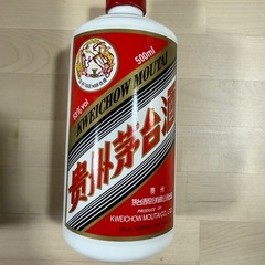 酒の空き瓶空ボトル箱付き中国貴州茅台酒 マオタイの画像
