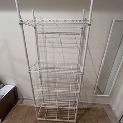 ワイヤーシェルフ5段の画像