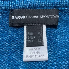 レディース／MANGO カーディガン　XLの画像