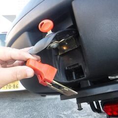 リアボックス（ベースプレート付き） 43リッター 43L トップケース 大型BOX 大きなサイズの画像