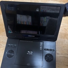 グリーンハウス　ポータブルブルーレイプレイヤーの画像