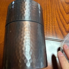 銅？茶筒の画像