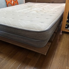 ［引き取りの方決まりました]　ニトリ　セミダブルマットレス　2個(1セット)の画像