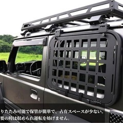 ジムニーリアウィンドウラックの画像