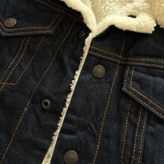 GAP ギャップ デニム ボアジャケット Mサイズの画像