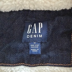 GAP ギャップ デニム ボアジャケット Mサイズの画像