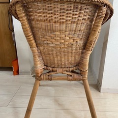 IKEA  籐/竹 チェアの画像
