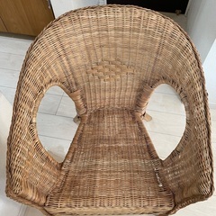 IKEA  籐/竹 チェアの画像